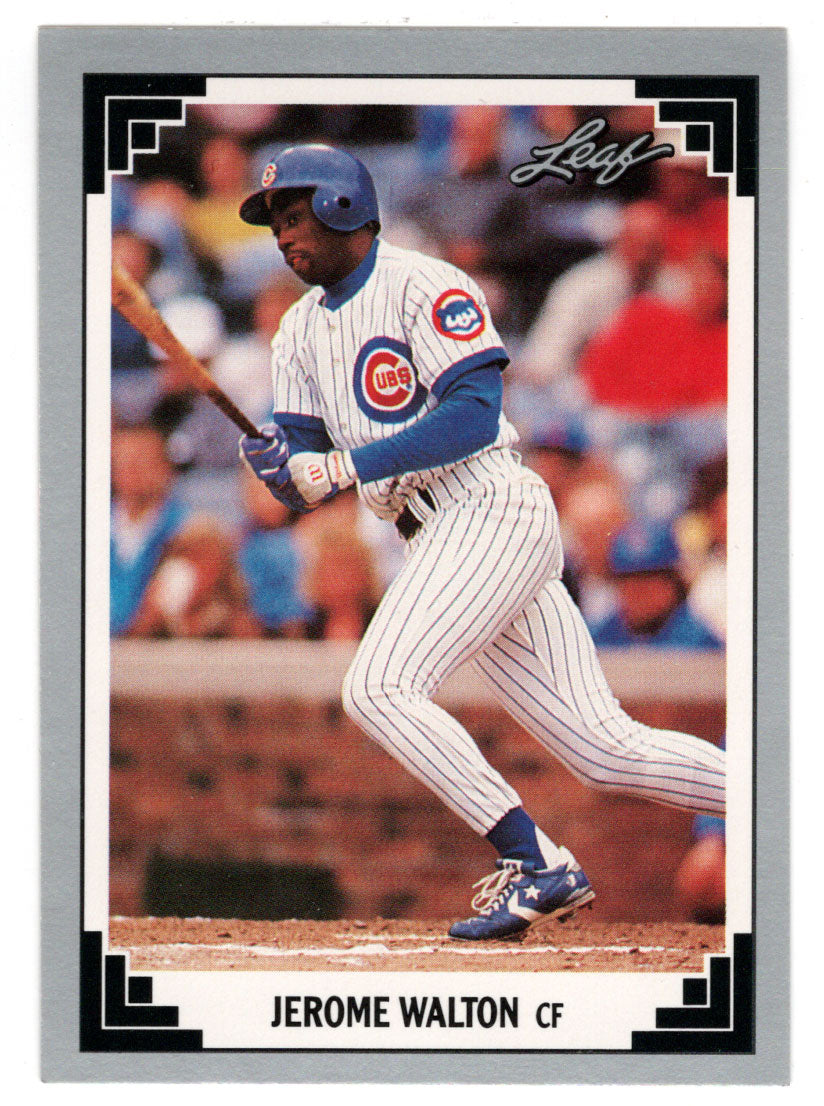 Jerome Walton - Chicago Cubs (MLB Baseball Card) 1991 Leaf # 39 Mint