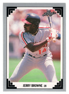 Jerry Browne - Cleveland Indians (MLB Baseball Card) 1991 Leaf # 43 Mint