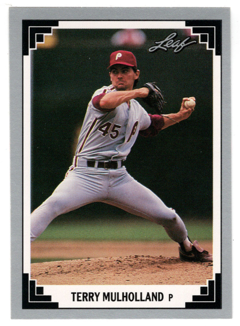 Terry Mulholland - Philadelphia Phillies (MLB Baseball Card) 1991 Leaf # 46 Mint