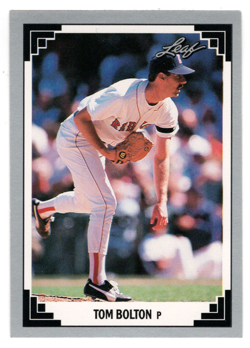 Tom Bolton - Boston Red Sox (MLB Baseball Card) 1991 Leaf # 47 Mint