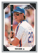 Tom Herr - New York Mets (MLB Baseball Card) 1991 Leaf # 48 Mint