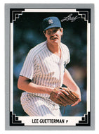 Lee Guetterman - New York Yankees (MLB Baseball Card) 1991 Leaf # 52 Mint