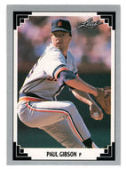 Paul Gibson - Detroit Tigers (MLB Baseball Card) 1991 Leaf # 55 Mint