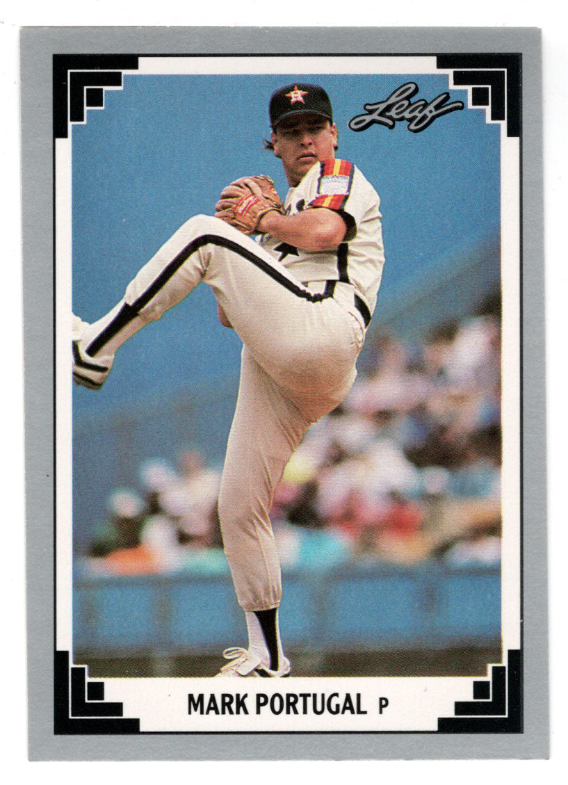 Mark Portugal - Houston Astros (MLB Baseball Card) 1991 Leaf # 63 Mint