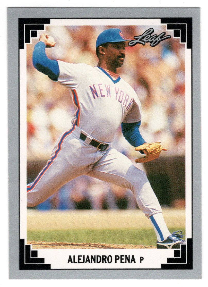 Alejandro Pena - New York Mets (MLB Baseball Card) 1991 Leaf # 70 Mint