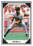 Jeff King - Pittsburgh Pirates (MLB Baseball Card) 1991 Leaf # 71 Mint