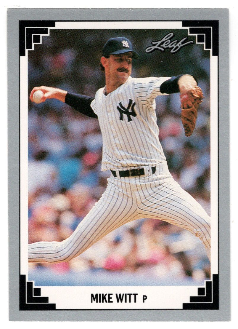 Mike Witt - New York Yankees (MLB Baseball Card) 1991 Leaf # 74 Mint