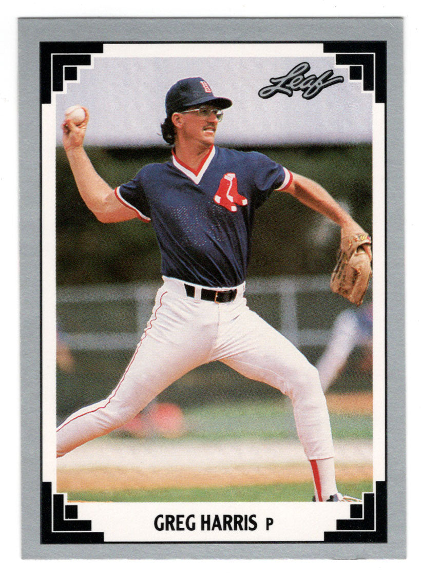 Greg A. Harris - Boston Red Sox (MLB Baseball Card) 1991 Leaf # 83 Mint