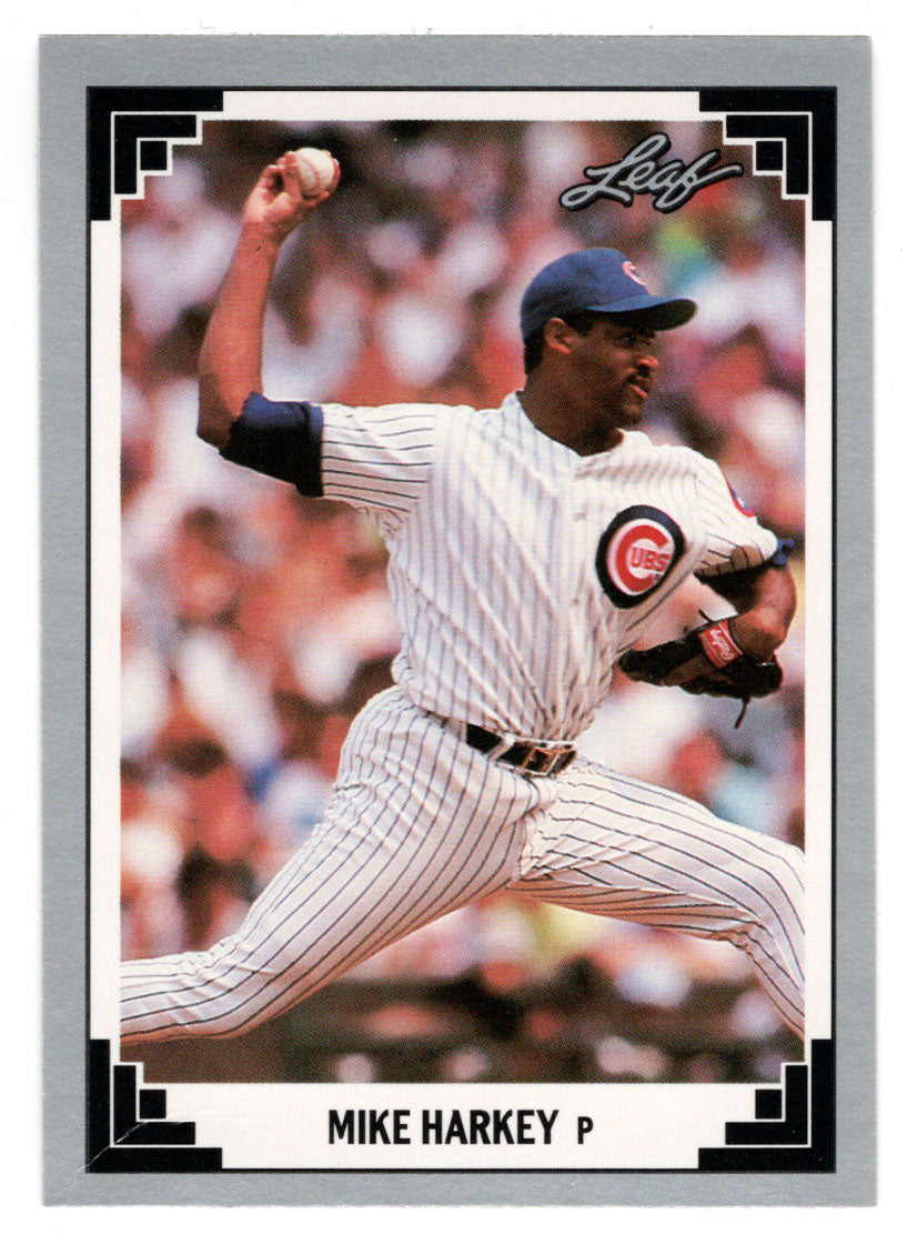 Mike Harkey - Chicago Cubs (MLB Baseball Card) 1991 Leaf # 90 Mint