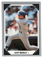 Scott Bradley - Seattle Mariners (MLB Baseball Card) 1991 Leaf # 99 Mint