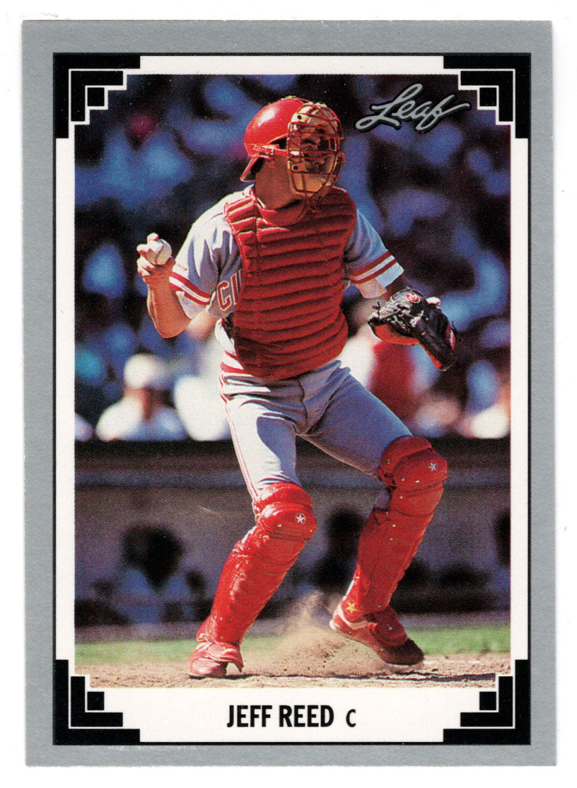 Jeff Reed - Cincinnati Reds (MLB Baseball Card) 1991 Leaf # 102 Mint