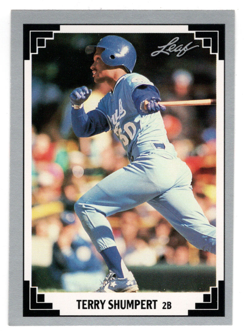 Terry Shumpert - Kansas City Royals (MLB Baseball Card) 1991 Leaf # 104 Mint