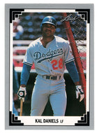 Kal Daniels - Los Angeles Dodgers (MLB Baseball Card) 1991 Leaf # 112 Mint