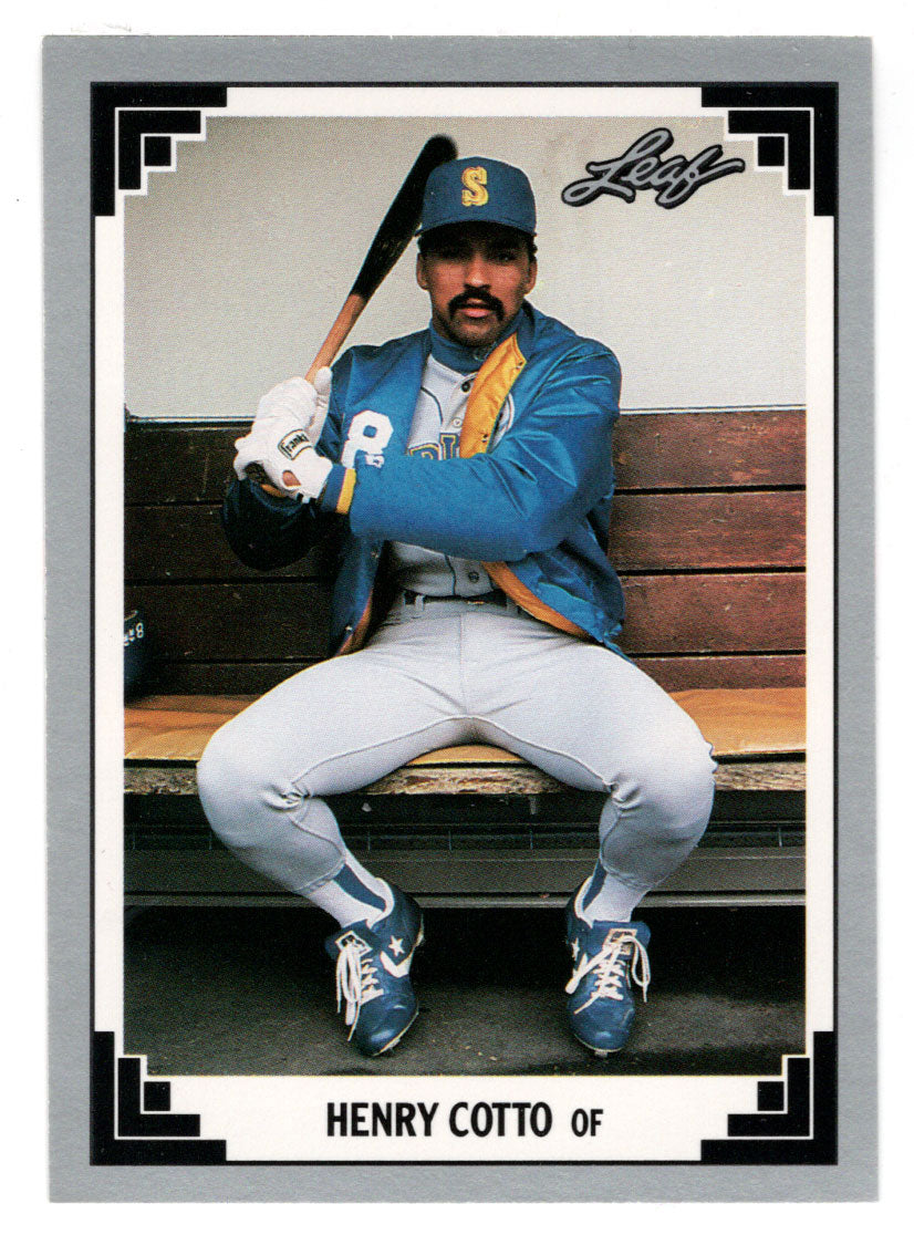 Henry Cotto - Seattle Mariners (MLB Baseball Card) 1991 Leaf # 113 Mint