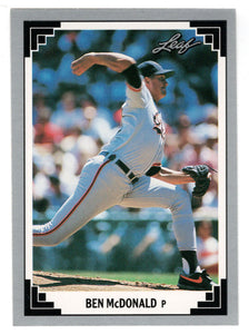 Ben McDonald - Baltimore Orioles (MLB Baseball Card) 1991 Leaf # 117 Mint