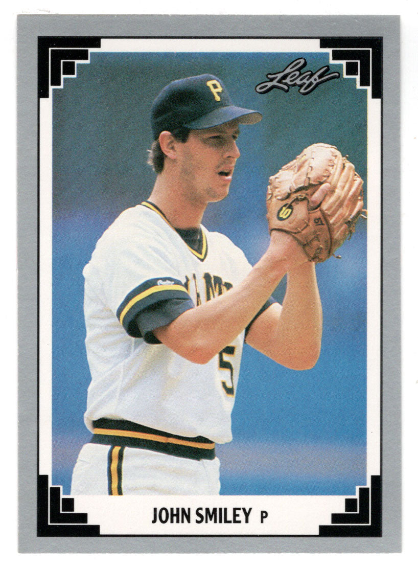 John Smiley - Pittsburgh Pirates (MLB Baseball Card) 1991 Leaf # 123 Mint