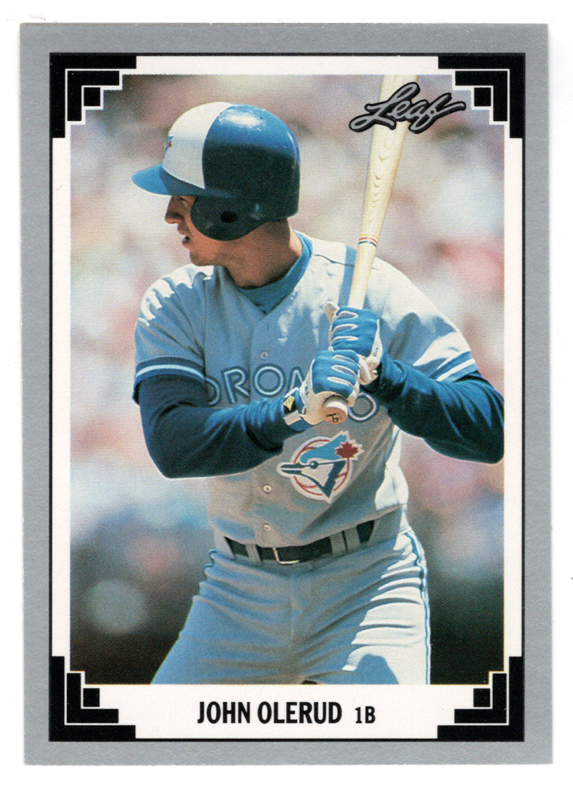 John Olerud - Toronto Blue Jays (MLB Baseball Card) 1991 Leaf # 125 Mint