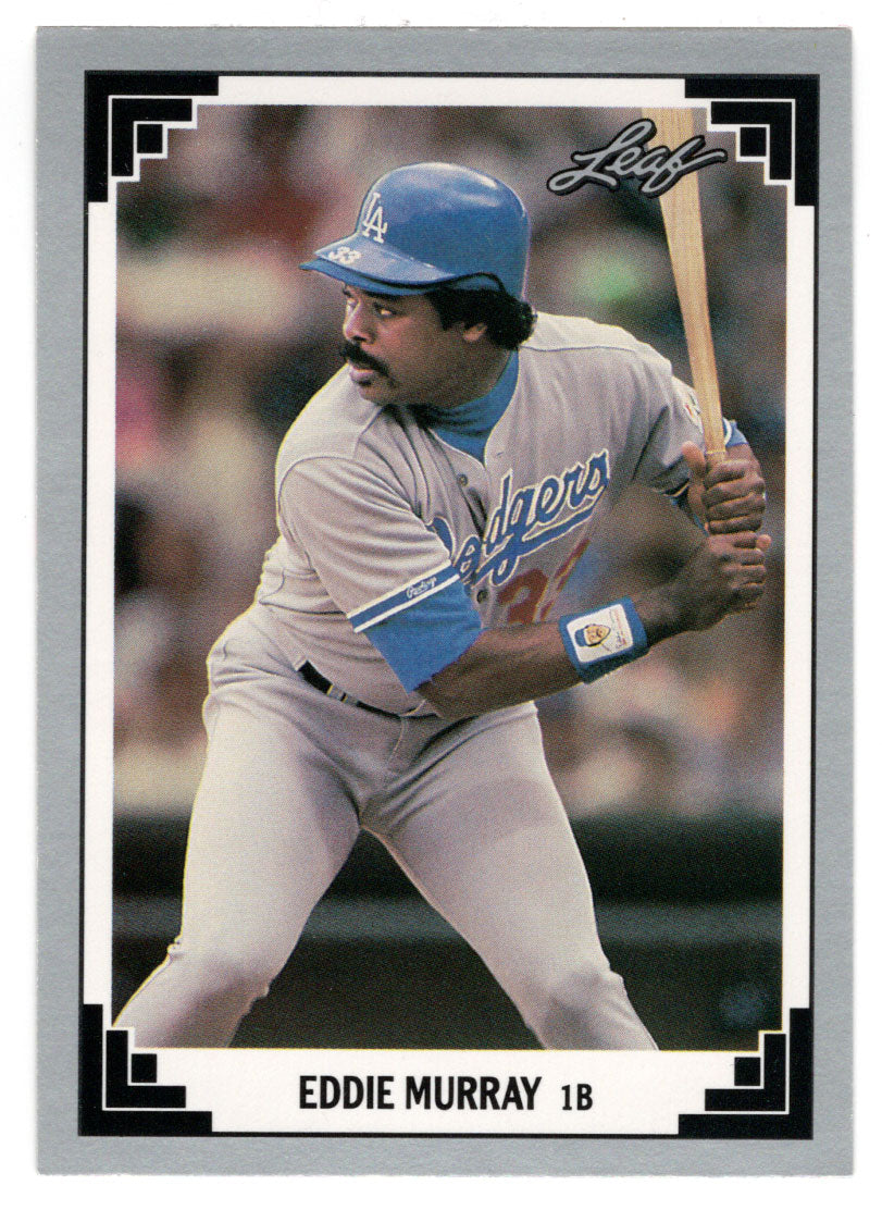Eddie Murray - Los Angeles Dodgers (MLB Baseball Card) 1991 Leaf # 126 Mint