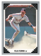Felix Fermin - Cleveland Indians (MLB Baseball Card) 1991 Leaf # 137 Mint
