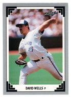 David Wells - Toronto Blue Jays (MLB Baseball Card) 1991 Leaf # 140 Mint