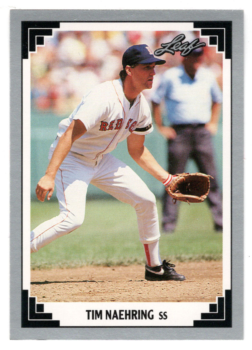 Tim Naehring - Boston Red Sox (MLB Baseball Card) 1991 Leaf # 150 Mint