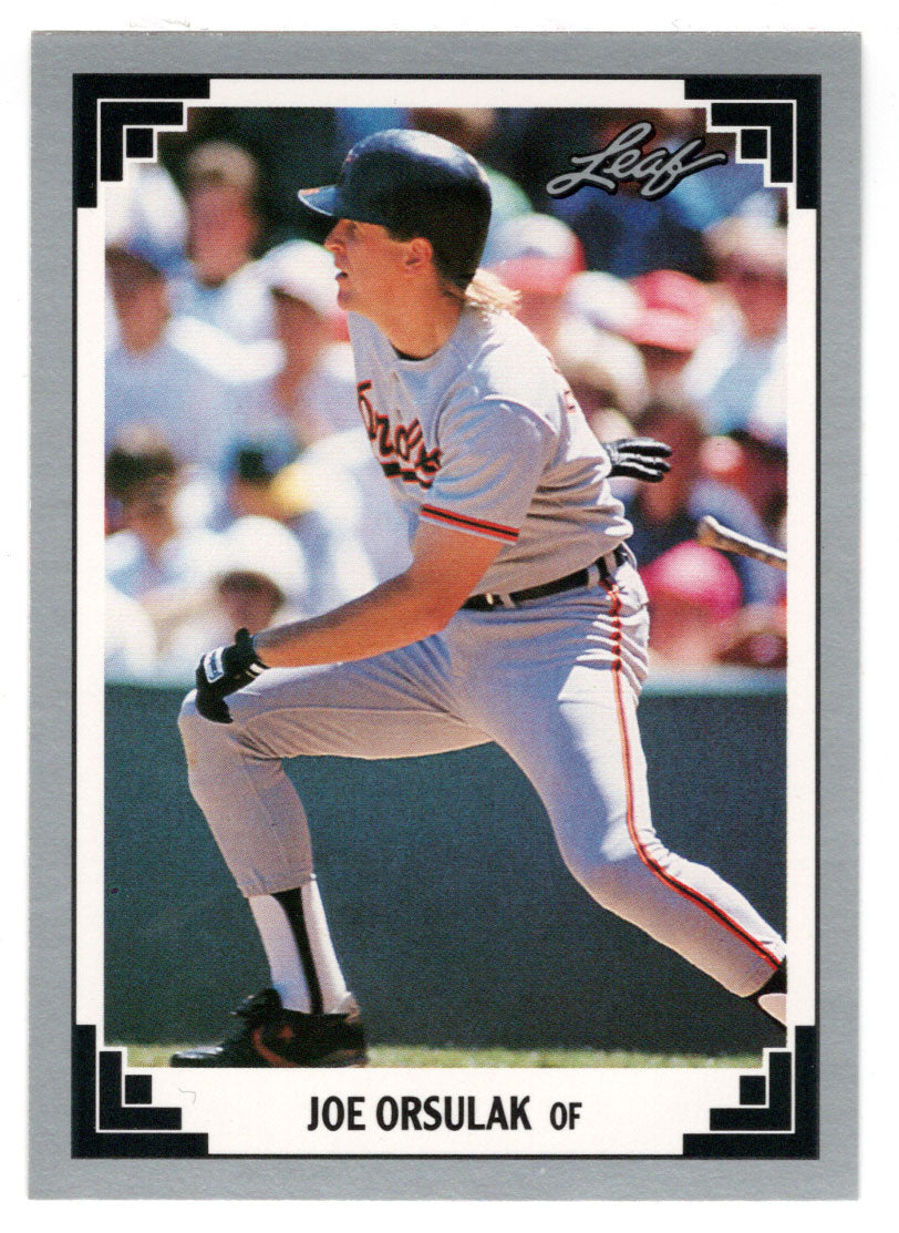Joe Orsulak - Baltimore Orioles (MLB Baseball Card) 1991 Leaf # 152 Mint