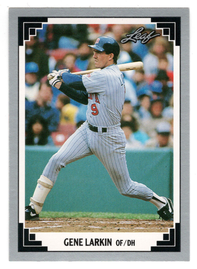 Gene Larkin - Minnesota Twins (MLB Baseball Card) 1991 Leaf # 157 Mint