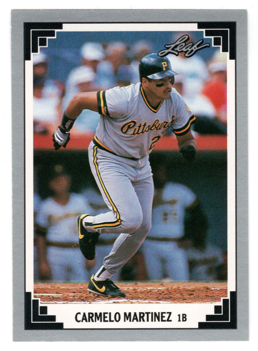 Carmelo Martinez - Pittsburgh Pirates (MLB Baseball Card) 1991 Leaf # 160 Mint