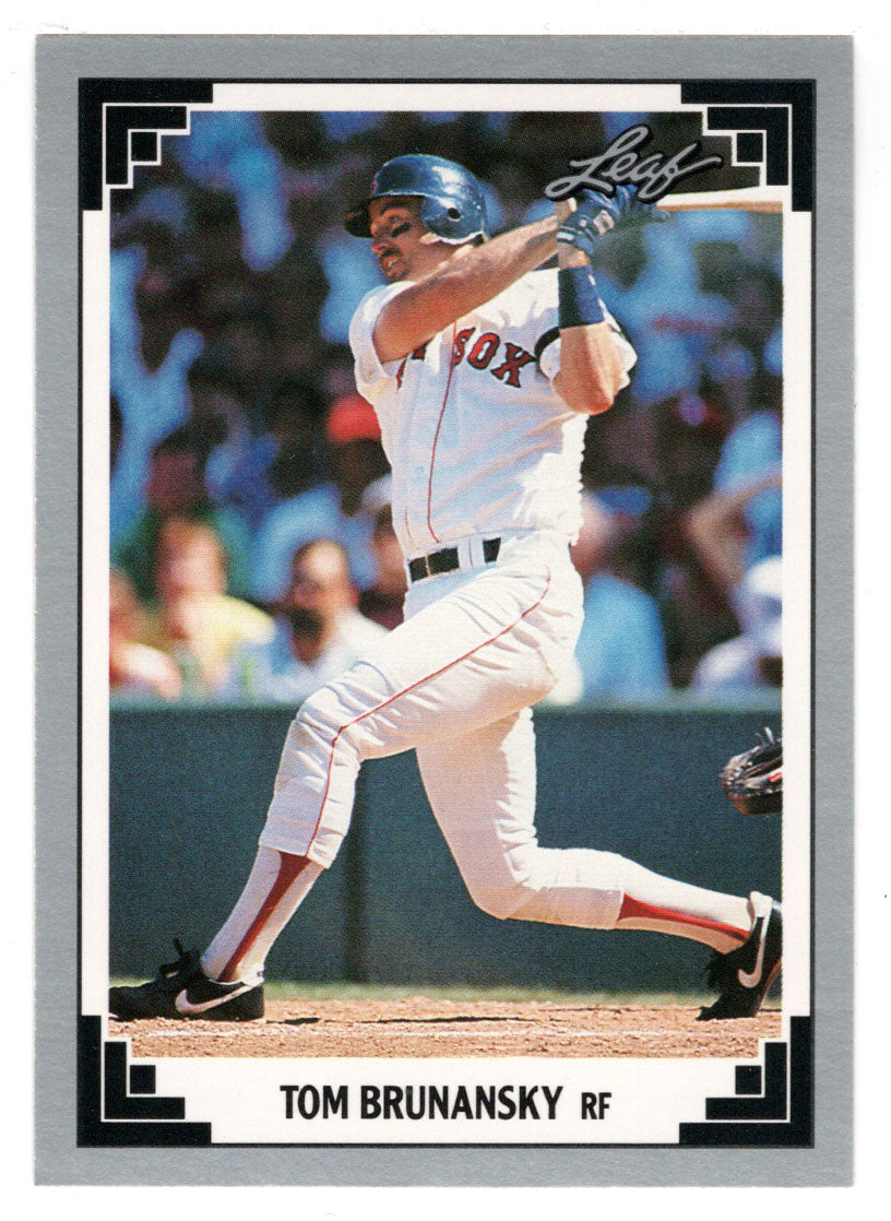 Tom Brunansky - Boston Red Sox (MLB Baseball Card) 1991 Leaf # 164 Mint