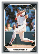 Tom Brunansky - Boston Red Sox (MLB Baseball Card) 1991 Leaf # 164 Mint