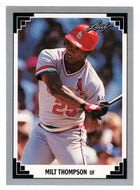 Milt Thompson - St. Louis Cardinals (MLB Baseball Card) 1991 Leaf # 176 Mint