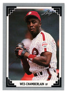 Wes Chamberlain RC - Philadelphia Phillies (MLB Baseball Card) 1991 Leaf # 178 Mint