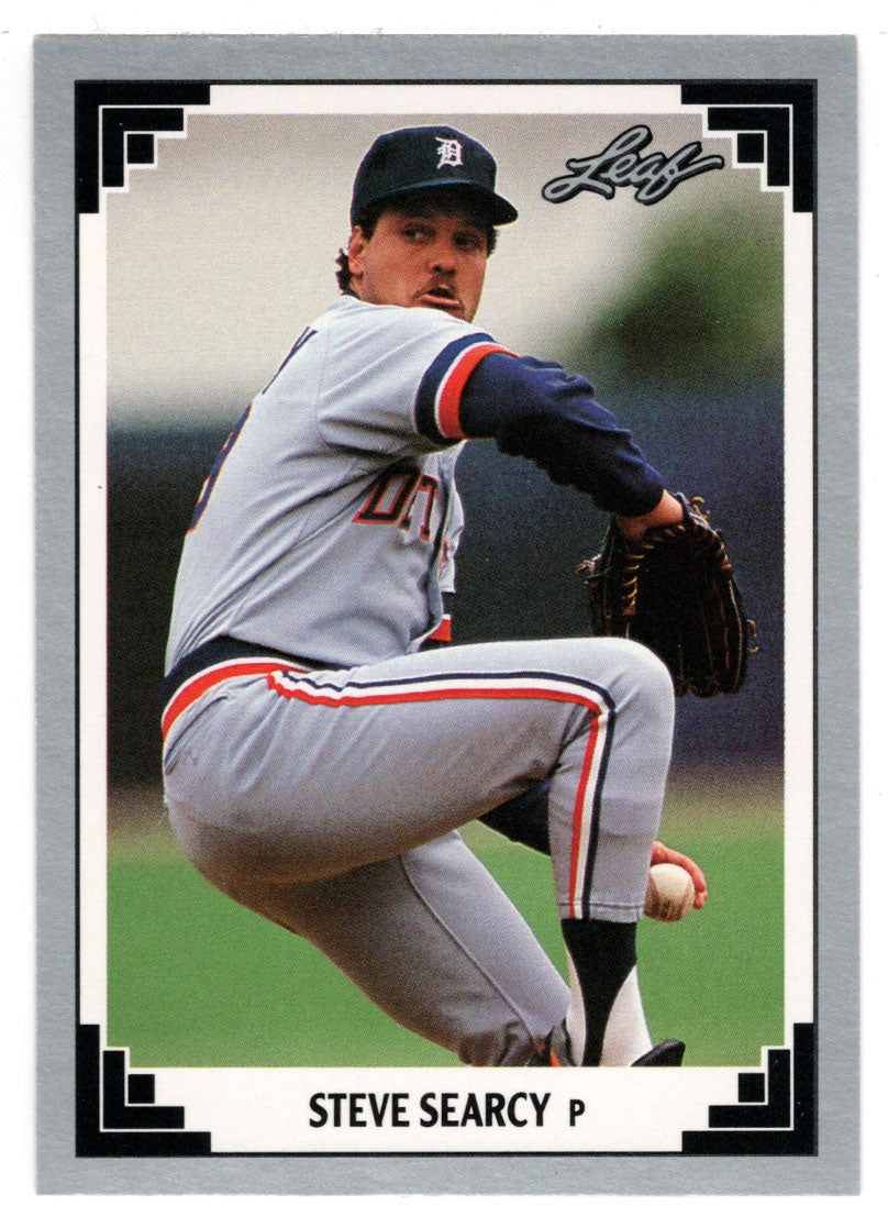 Steve Searcy - Detroit Tigers (MLB Baseball Card) 1991 Leaf # 187 Mint