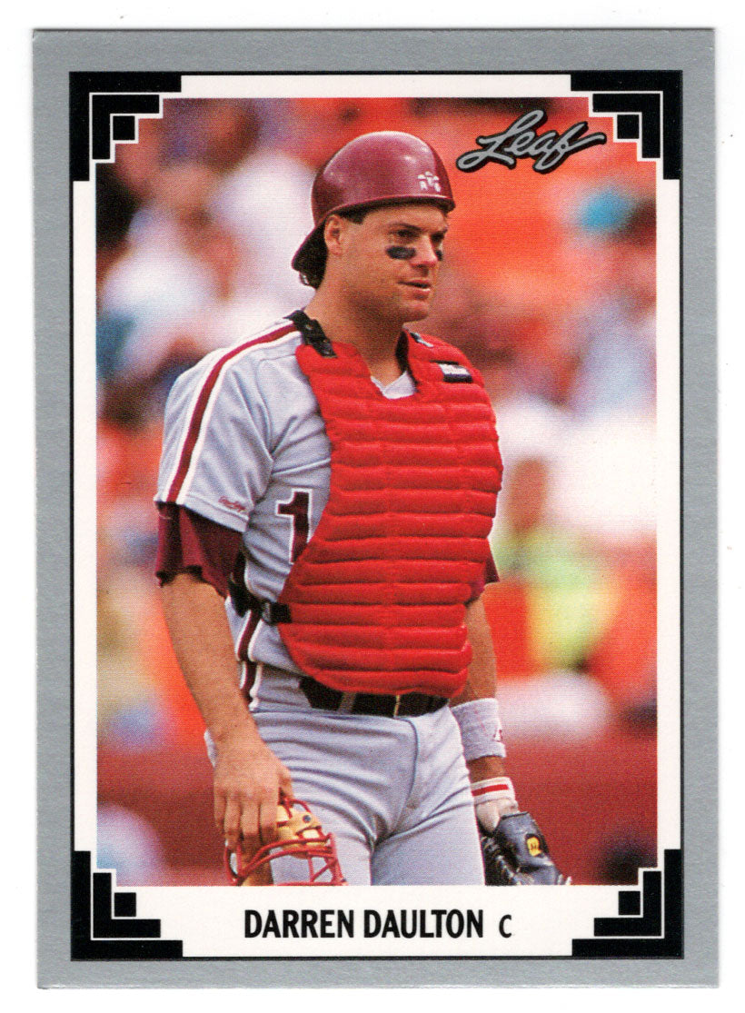 Darren Daulton - Philadelphia Phillies (MLB Baseball Card) 1991 Leaf # 192 Mint