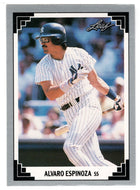 Alvaro Espinoza - New York Yankees (MLB Baseball Card) 1991 Leaf # 198 Mint