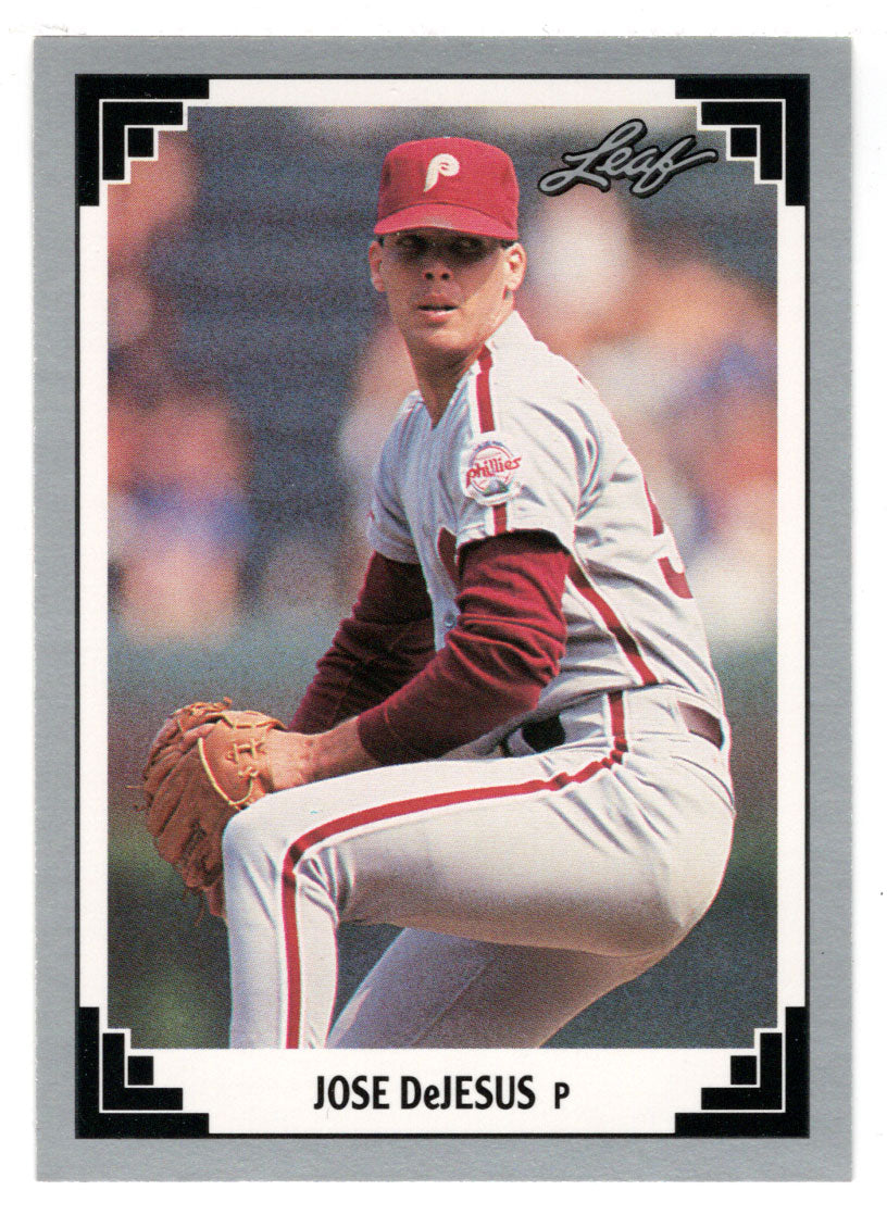 Jose DeJesus - Philadelphia Phillies (MLB Baseball Card) 1991 Leaf # 200 Mint