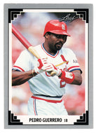 Pedro Guerrero - St. Louis Cardinals (MLB Baseball Card) 1991 Leaf # 204 Mint