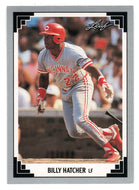 Billy Hatcher - Cincinnati Reds (MLB Baseball Card) 1991 Leaf # 205 Mint