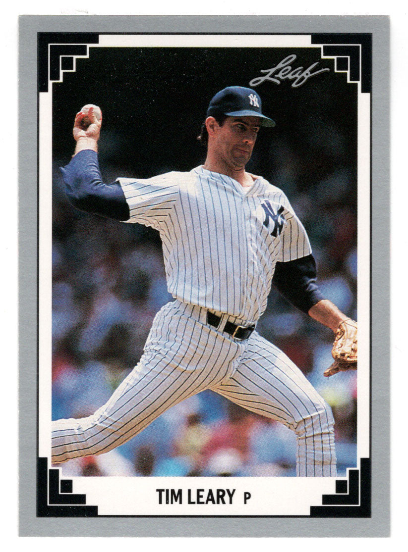 Tim Leary - New York Yankees (MLB Baseball Card) 1991 Leaf # 206 Mint
