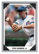 Ryne Sandberg - Chicago Cubs (MLB Baseball Card) 1991 Leaf # 207 Mint