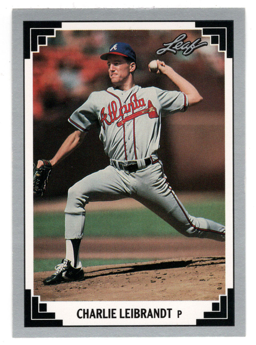 Charlie Leibrandt - Atlanta Braves (MLB Baseball Card) 1991 Leaf # 209 Mint