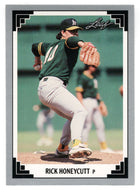 Rick Honeycutt - Oakland Athletics (MLB Baseball Card) 1991 Leaf # 210 Mint