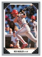 Rex Hudler - St. Louis Cardinals (MLB Baseball Card) 1991 Leaf # 212 Mint
