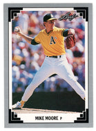 Mike Moore - Oakland Athletics (MLB Baseball Card) 1991 Leaf # 218 Mint