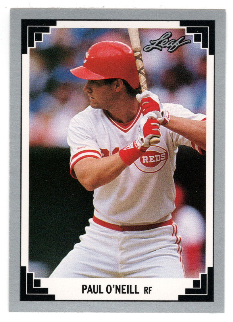 Paul O'Neill - Cincinnati Reds (MLB Baseball Card) 1991 Leaf # 219 Mint