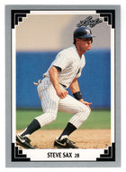 Steve Sax - New York Yankees (MLB Baseball Card) 1991 Leaf # 220 Mint