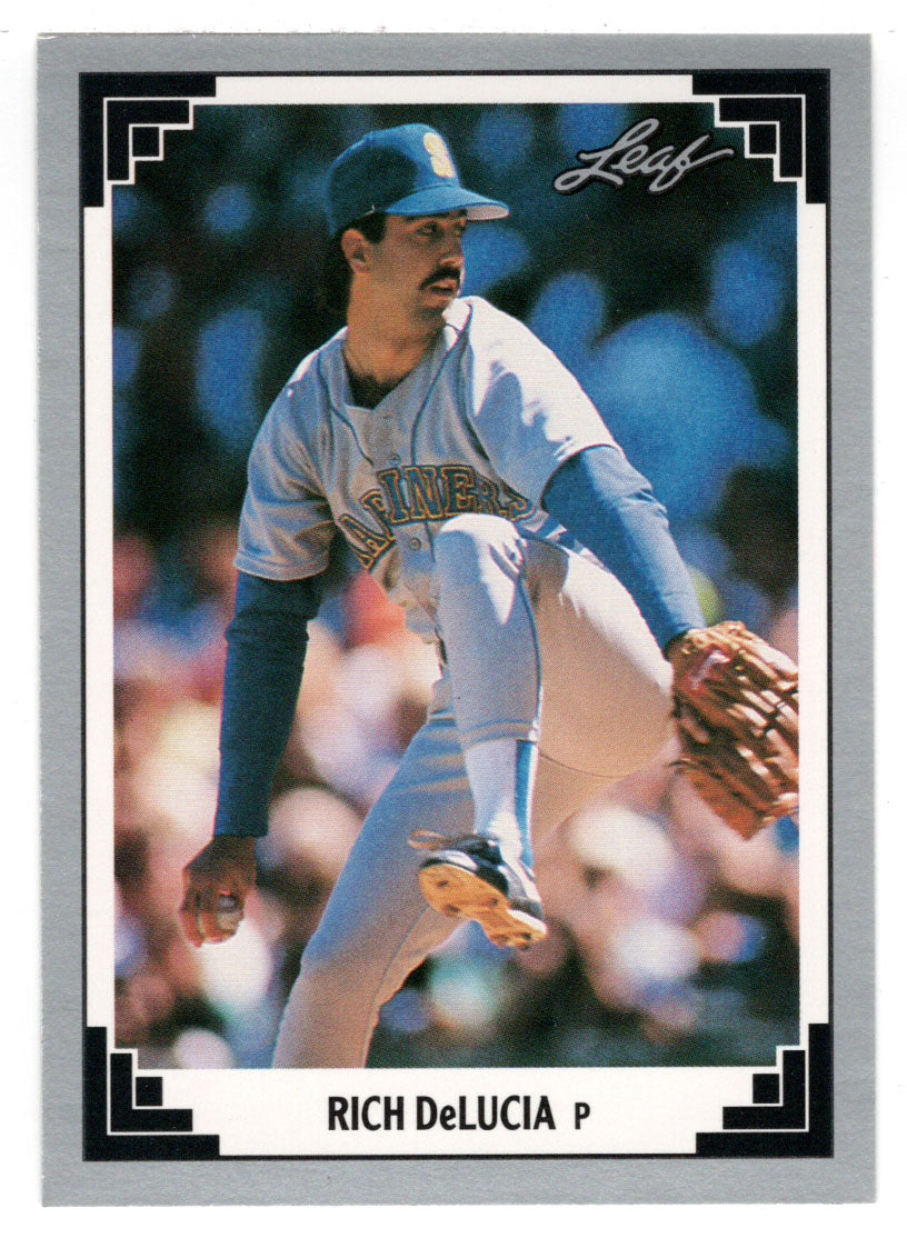 Rich DeLucia RC - Seattle Mariners (MLB Baseball Card) 1991 Leaf # 222 Mint