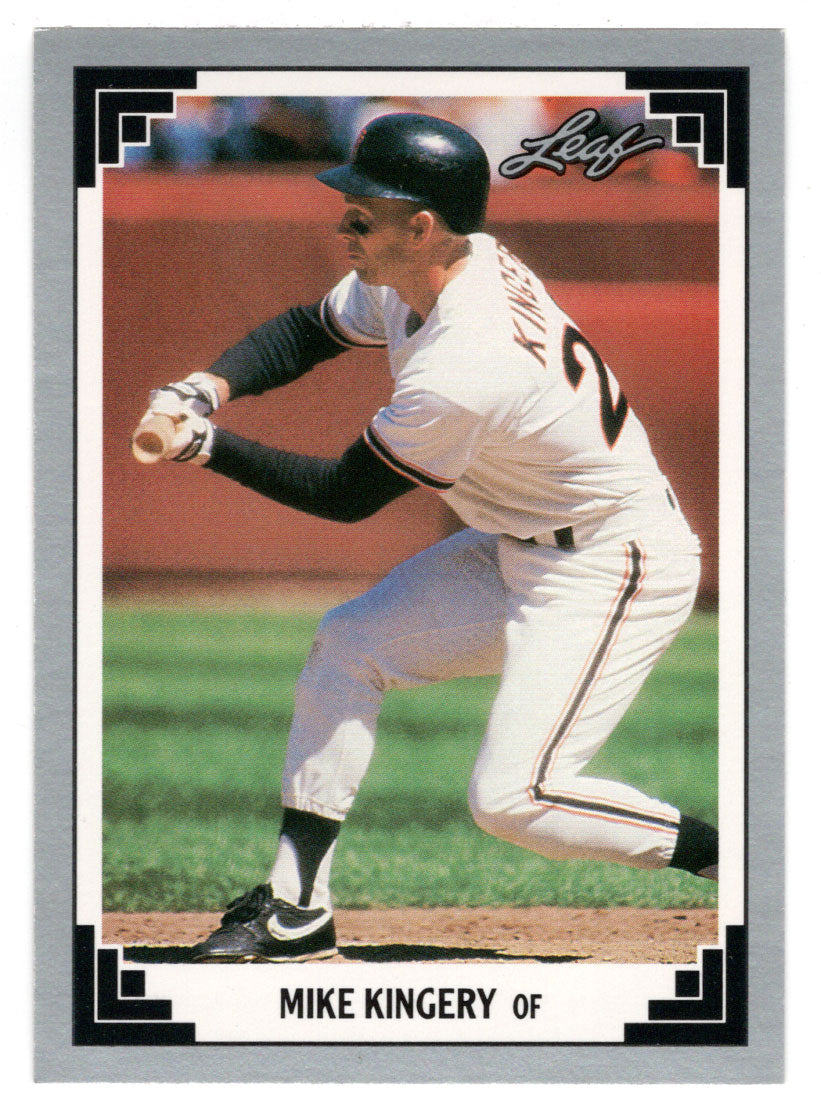Mike Kingery - San Francisco Giants (MLB Baseball Card) 1991 Leaf # 224 Mint