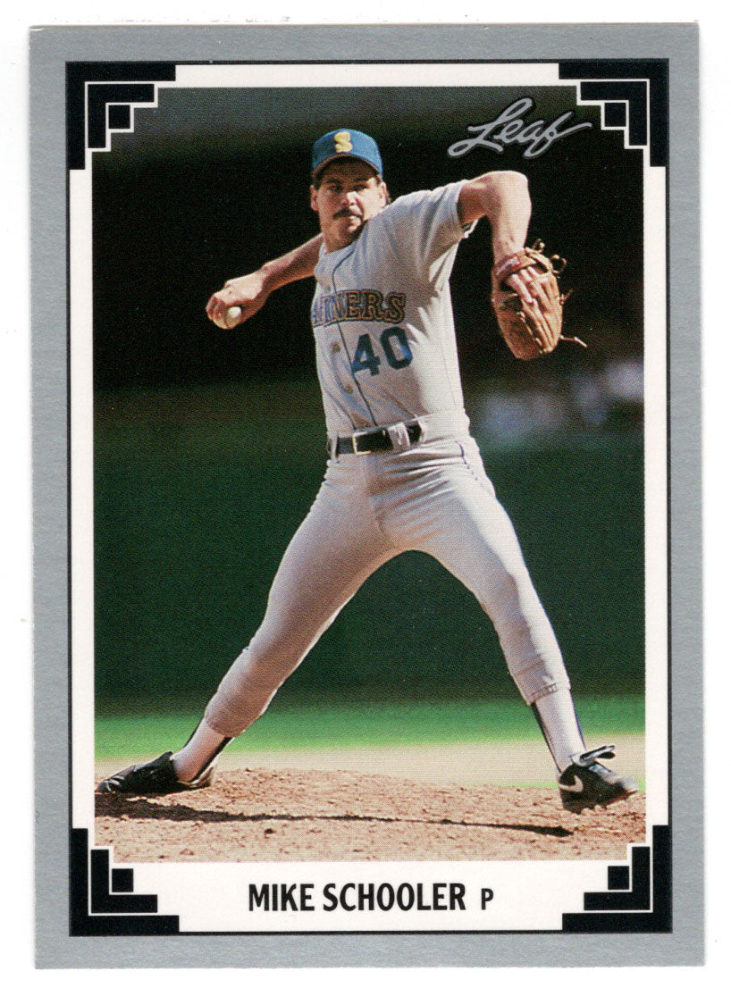 Mike Schooler - Seattle Mariners (MLB Baseball Card) 1991 Leaf # 230 Mint