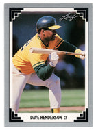 Dave Henderson - Oakland Athletics (MLB Baseball Card) 1991 Leaf # 232 Mint